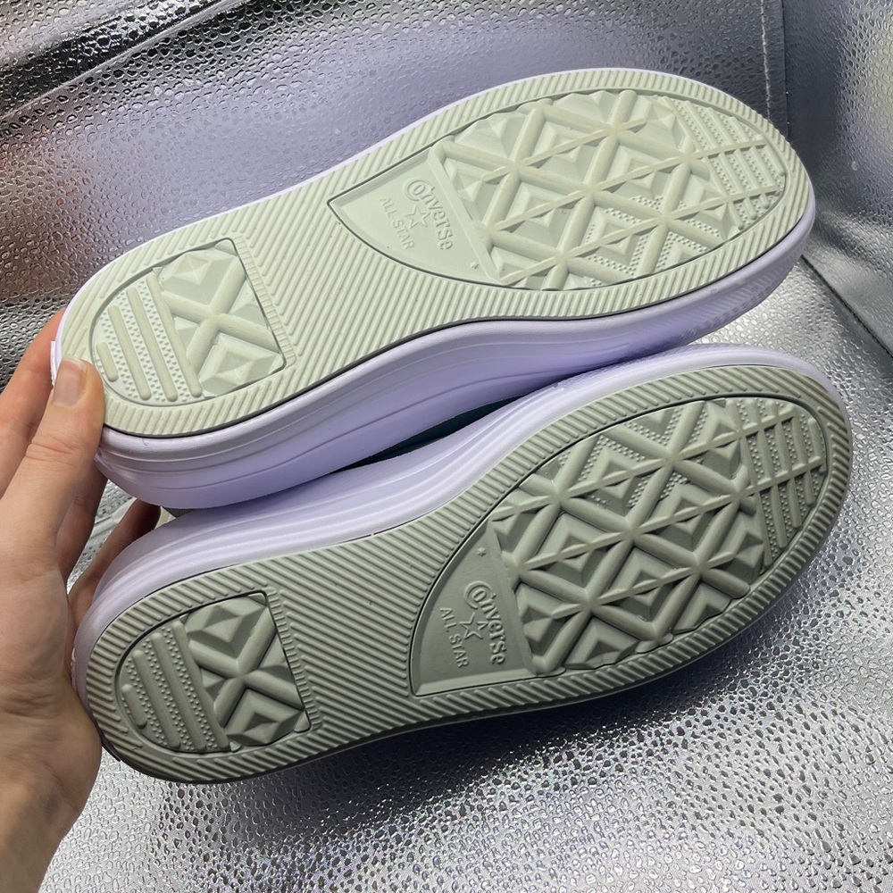 Converse Women's Sneakers - Mint and Cream - Picture 5 of 6
